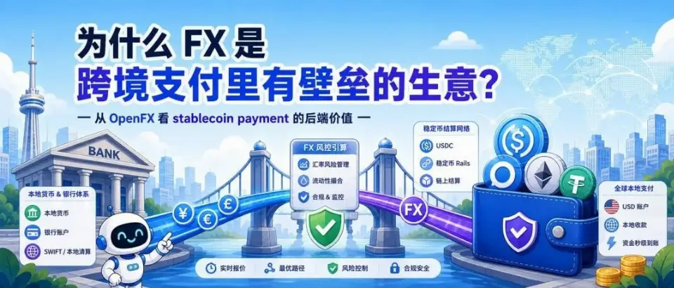 为什么 FX 是跨境支付里有壁垒的生意?--从 OpenFX 看 stablecoin payment 的后端价值